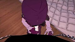 Yukoshvr - Kafka and Furina take turns on goth boy