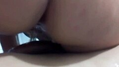 Stepmother comes home drunk and gives me a rough ride