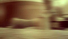 Diy strapon experience with handcuffs and couple play