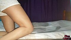 Desi Step Daughter Bent Over