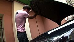 when she couldn't pay the mechanic, she offered a trade