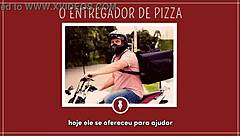 Sexy Pizza Delivery Putaria with Contos Libertinos