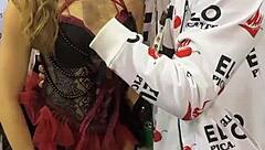 katie kush takes on big tit challenges in usa casting interview