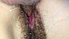 i creampie my stepsis pussy close-up dripping cum