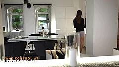 Petite brunette gets intense anal and POV riding pleasure