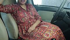 omg, this beautiful panjabi wife got fucked by her husband in the car with dirty talk and hardcore sex 😍