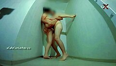 Young girl enjoys anal