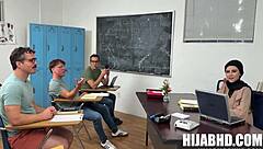 Seductive Classroom Threesome Confessions