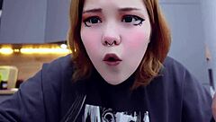 Furiyssh performs a steamy mugbang with her chubby body