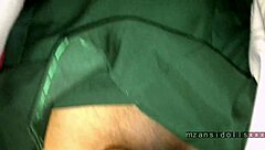 Ebony babe fucked in dorm