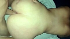 Latina teen takes monster cock from behind