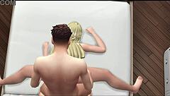 Curvy Petite Blonde's Dripping Creampie Oral Anal Pussy