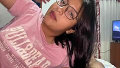 my stepsister loves jumping on my cock when alone