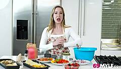 Do you want cum on your tits, Alaina?