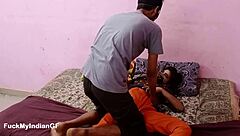 i seduced my indian sexy skinny girlfriend after college with rough fucking