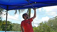 Married Woman Wears Tight Body At Pool