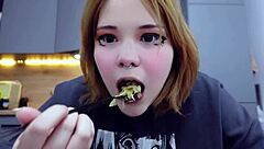 Furiyssh performs a steamy mugbang with her chubby body