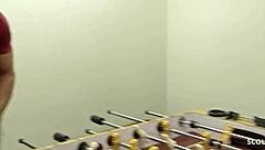 cougar wife cheats with anal creampie after work