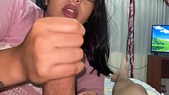 my stepsister loves jumping on my cock when alone