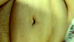 pov raw bareback sex with chubby milf stepmom, cum inside her shaved pussy