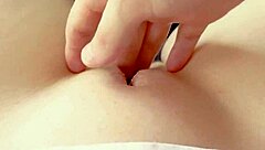 Stepbrother gropes my wet 19yo pussy close up until I cum moaning