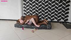 botando forte na novinha para aliviar stress