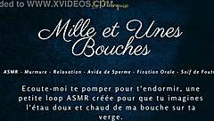 Intense French ASMR Blowjob With Dirty Talk And Multiple Mouths Pleasuring