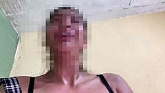 Petite 18+ slut rides professor's cock for better grade in taboo encounter