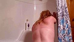 Me about to shower with new stuff