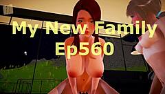 Playing my new family game