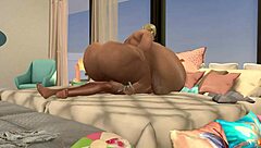 Giant-titted BBW banged in cowgirl