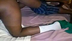 Ebony chick demands backshots in doggy style