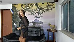 Renata Silva's First Porn Time with Wet Pussy