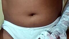 i'm a thai ladyboy in my erotic white bra and panties