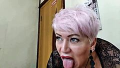 Aimee hot milf dominates big cock intensely