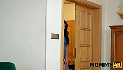 mommy4k wild bang with gf’s mom at stepfamily party with colonel and granny