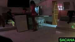 I accompanied her to the motel and spanked her buttocks with a stick