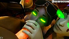 A compilation of videos with Nier:Automata and oral sex themes