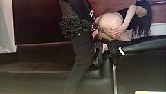 Faggot Finds Drunk Babe Drinking and Fucks Her Hard