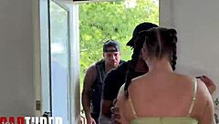 Daisy Garcia and Phantom Strokes in hardcore 3some training day with monster cock!