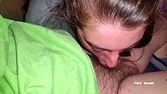 Young couple engages in intimate pov sex