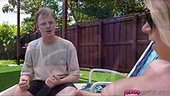 Mind if I jerk off while watching you suck that cock