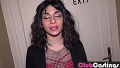 I Need Cash Fast: Lola Dangers Auditions for Clubcastings with Deepthroat