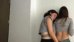 Compilation of real horny lesbians kissing and orgasming. Featuring big asses and amateur action.