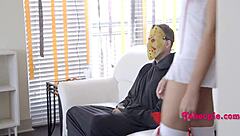 Do teens fuck stepbro in costumes?