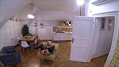 Watch this teen spread her ass for POV quickie and cumshot