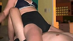 I watch these amateurs ride to orgasm with big ass and cumshot