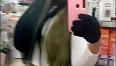 Latina T-Girl Sucks Cock Hard