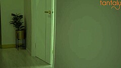 Caught girlfriend having lesbian sex with Tantaly doll