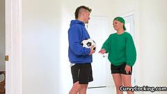 Fucking Juicy Soccer Tits After Training!